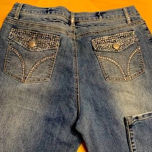 Vanilla Star Embellished Jeans